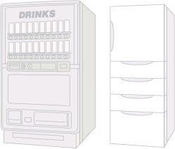 Refrigerator/Vending Machine