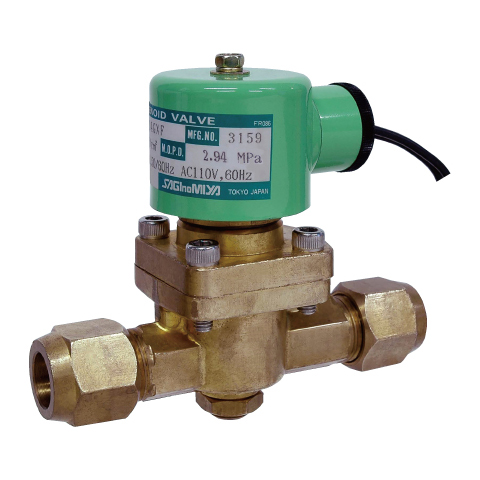 Type REV Solenoid Valves for Refrigerant